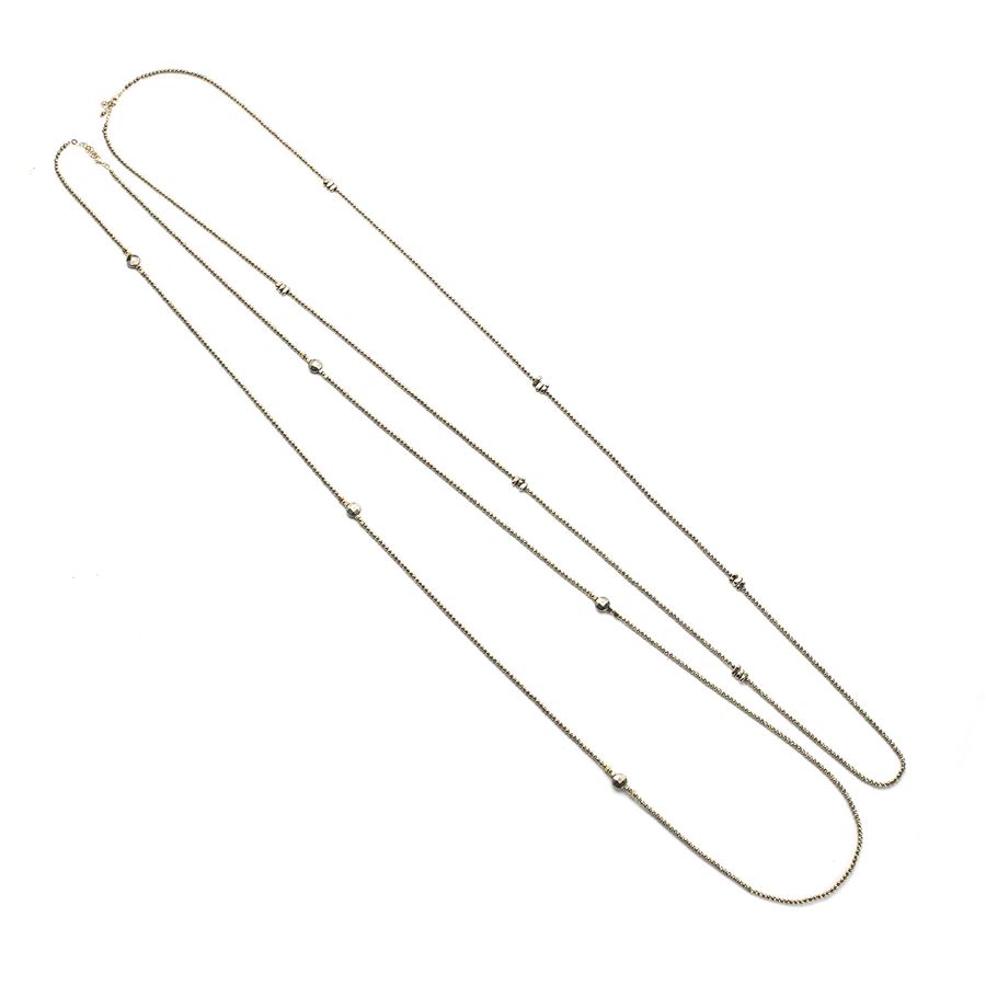 Collane 'body' multi uso in pirite SOLIS | SET 2 CL PIR BODYPIR EMAT CHIPS
